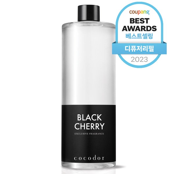 코코도르 대용량 디퓨저 리필액, 블랙체리, 500ml, 1개