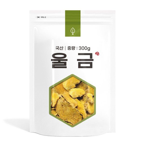 자연초 건조 울금, 300g, 1개입, 1개