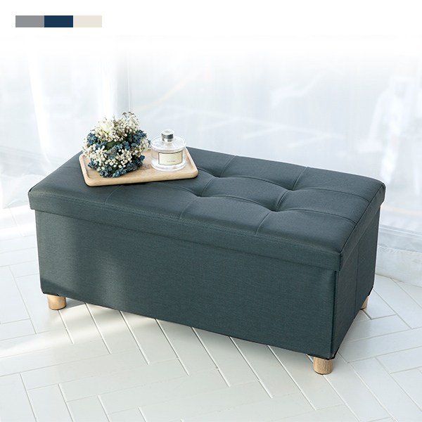 까사마루 루치아 플러스 스툴 벤치, 네이비