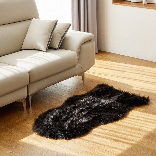 매드포퍼 양털 러그 에코 퍼 털 장모 온감 카페트 매트 3사이즈 5컬러