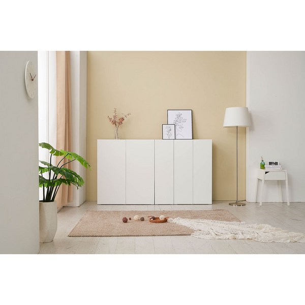 [유앤미가구] 슬림수납장 거실수납장 틈새수납장 900 600 300 베란다수납장, 화이트_600, 790