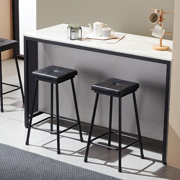 [방문설치] 크라운퍼니쳐 파티바 대리석 수납 아일랜드식탁 홈바테이블, 메탈그레이