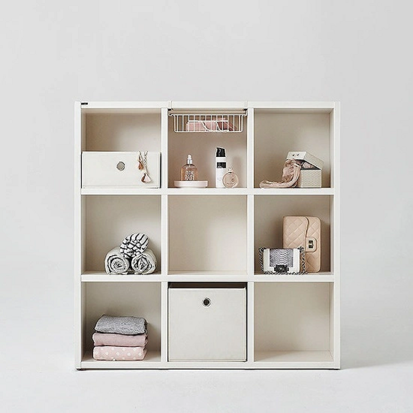  한샘 샘 어린이 책장 DIY, 크림화이트(A), 3단 