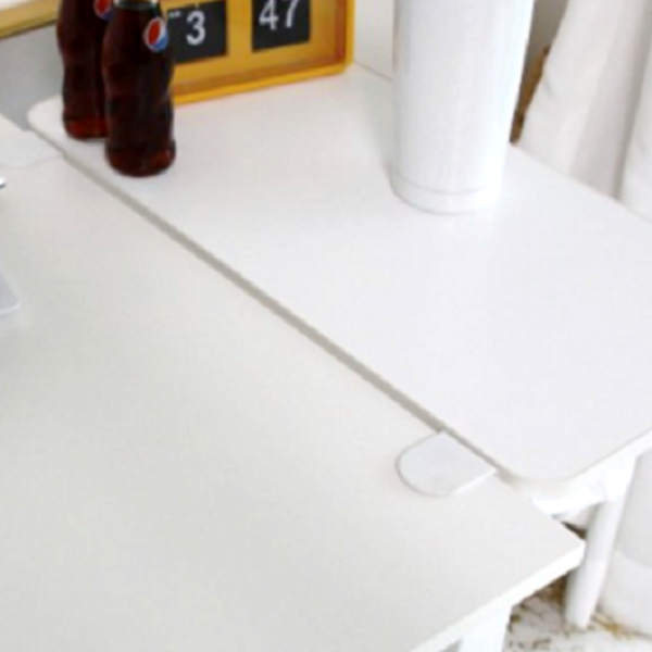  스마트이더 책상연장 책상확장, 화이트 