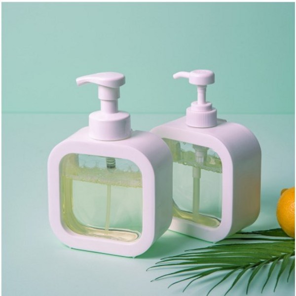  눌러 리필 공병 디스펜서 500ml 거품형 일반형 손세정제통 핸드워시통 주방세제디스펜서, No.02 공병 디스펜서 거품형, 1개 