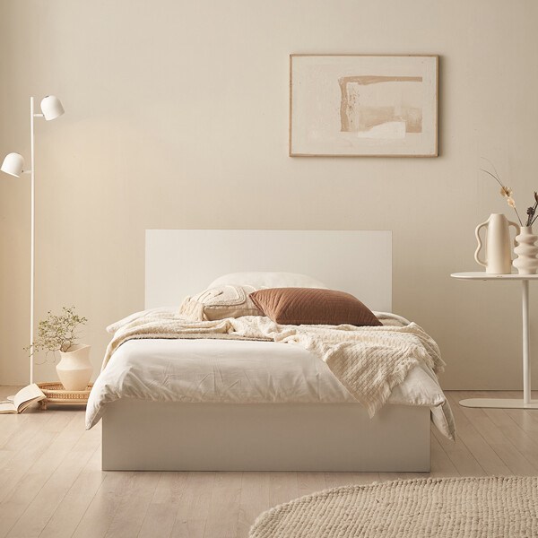 [모던하우스] ON 니노 일반헤드 풀바디 LPM 서랍형 수납침대 SS 화이트