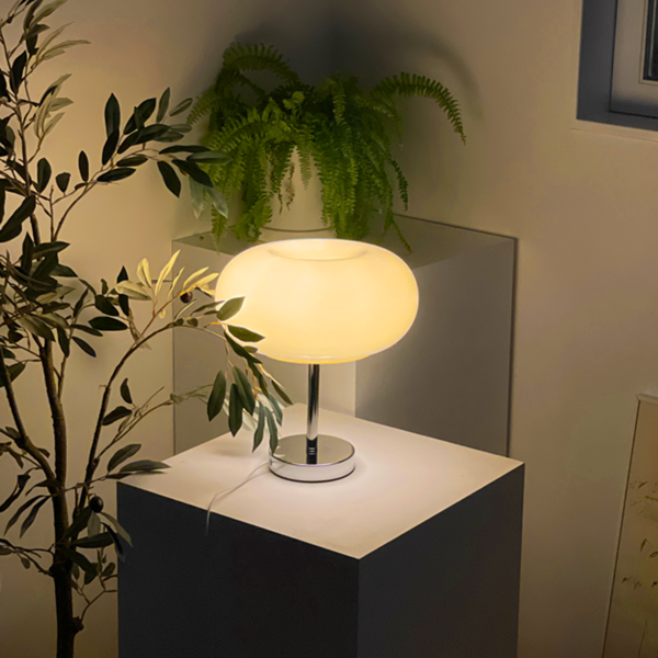 레나에너지 도넛 글레이즈 단스탠드 LED 조명 무드등 수유등 침실등, 크림 버터