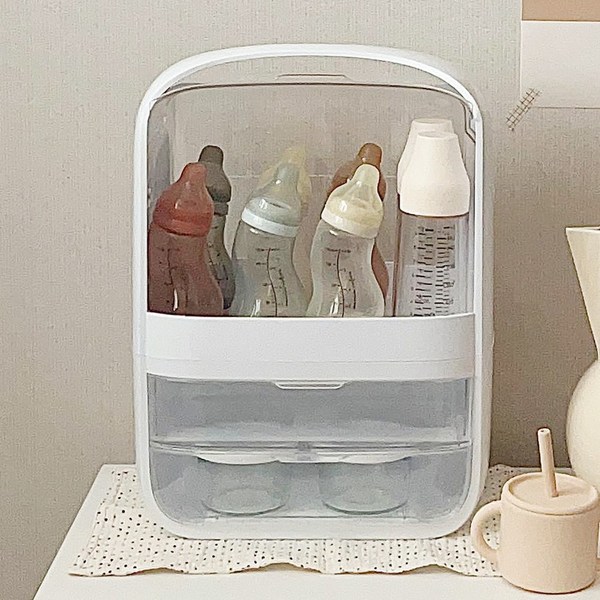 리뗀클로르 특대형 젖병보관함, 핑크