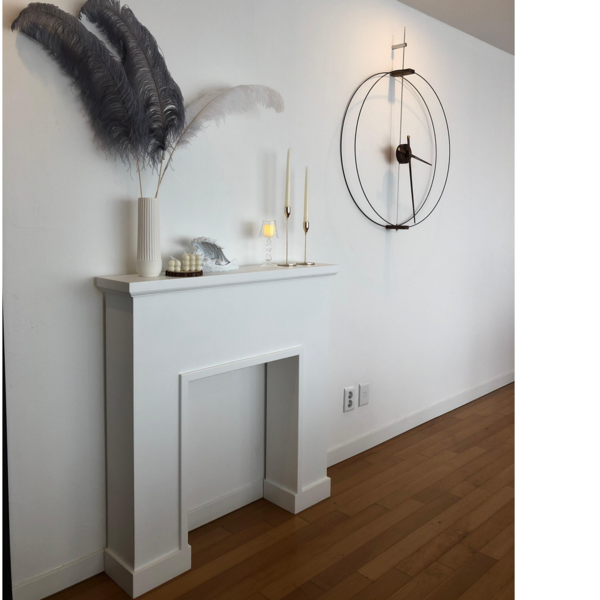 벽난로선반 콘솔 모형 전시대, 모델2, 높이900