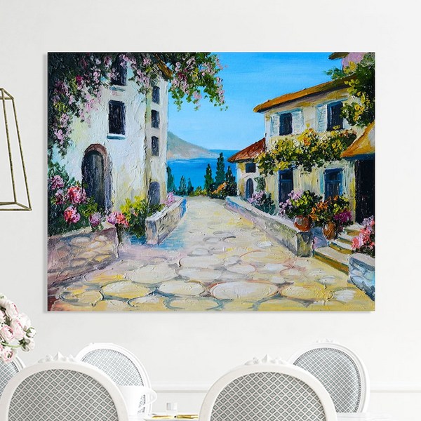  세잔느화실 [캔버스액자]226.지중해3, 컨버스 