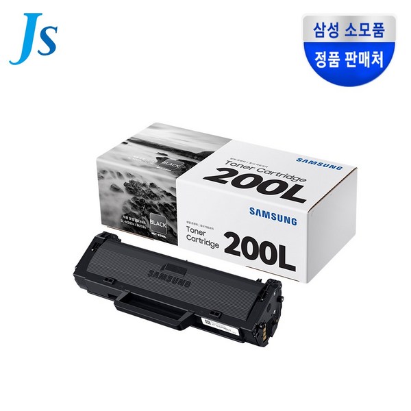 삼성전자 레이저 프린터 정품 토너 MLT-K200L/TND, 1개, 블랙