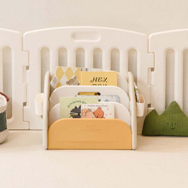  루나스토리 [루나스토리] 루루 미니 전면책장 아기책꽂이 아기책장, 미니전면책장, 단품없음, 1개 