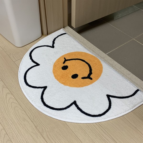  빨아쓰는 욕실 현관 가정용 다용도 발매트 주방 사계절 40x60cm, 혼합색상, 1개 