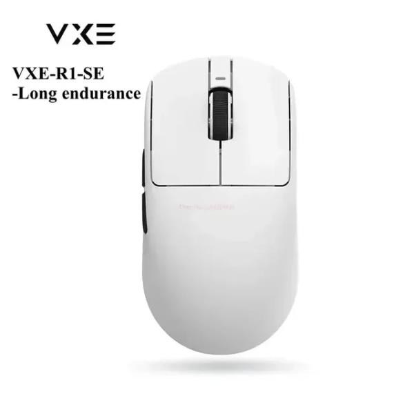 마우스(게이밍마우스) VXE 잠자리 R1 프로 맥스 Se 라이트 무게추 발 3395 Nordic52840 2khz 스마트 스피드 X 저지연 FPS 게임 선물, 6) VXER1SEEndurance, 6) VXER1SEEndurance