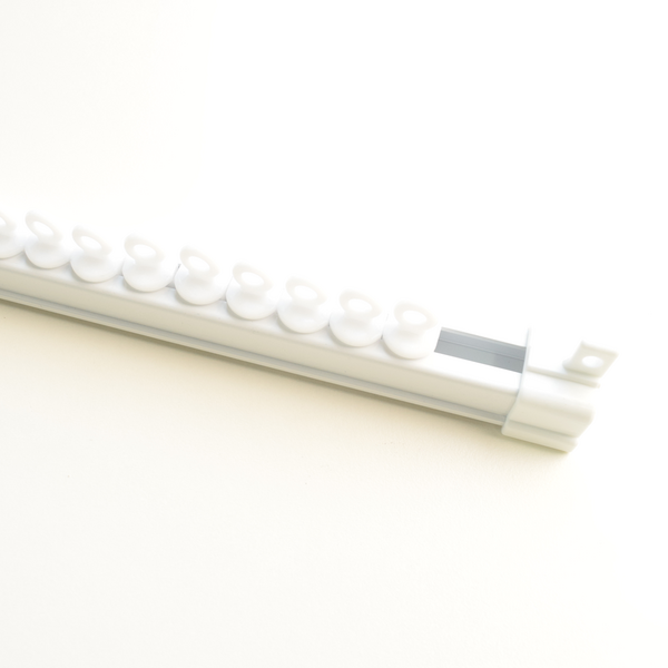  가림 저소음 커튼레일, 화이트 