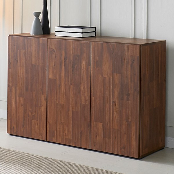  동서가구 홈즈 모노 1200 높은 수납장 HSG136, 멀바우 