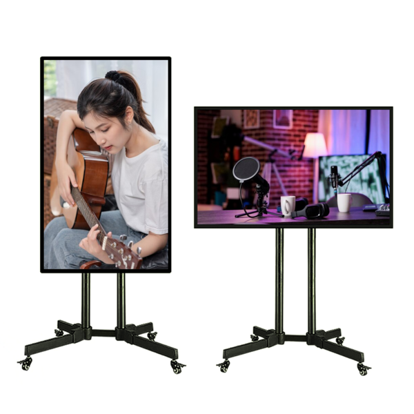 정수생활건강 이동식 TV스탠드 거치대 삼성 LG TV 일반브랜드 32~70인치 프리미엄, 기본형