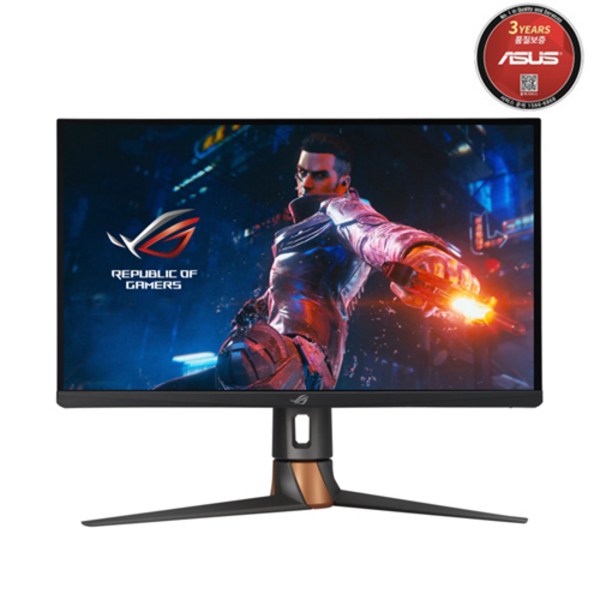 에이수스 ASUS 27인치 게이밍모니터 ROG SWIFT PG27AQN 고해상도 WQHD 360Hz 1ms Fast IPS 패널 e스포츠 듀얼 모드 컴퓨터 게이밍 모니터