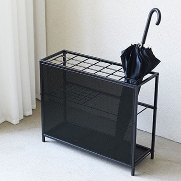  한스틸 21구 우산꽂이 (접우산9 긴우산12), 화이트, 1개 