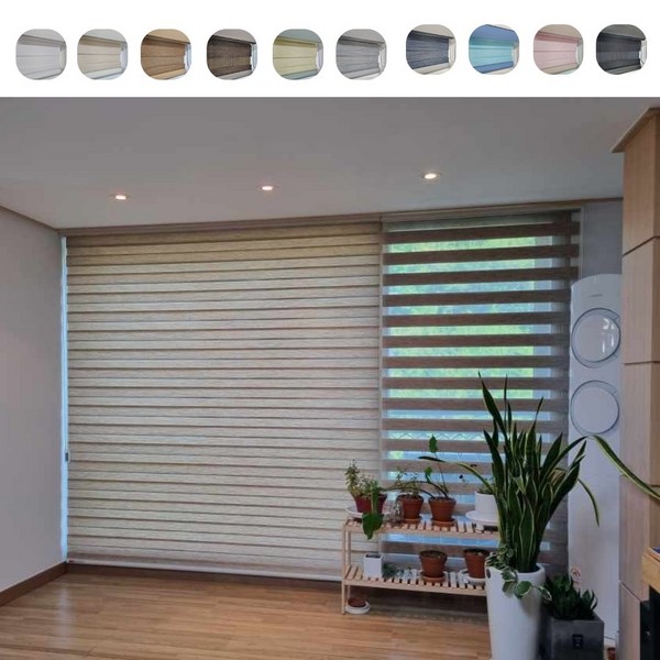 고급형 콤비블라인드 가로90 세로220 아파트 거실 베란다 창문