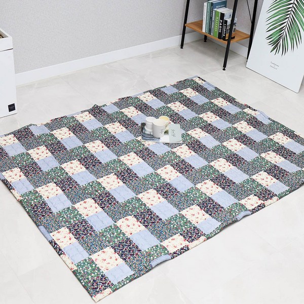 다용도 거실 카페트 퀸/슈퍼싱글 선택가능 ( 사계절 순면 )