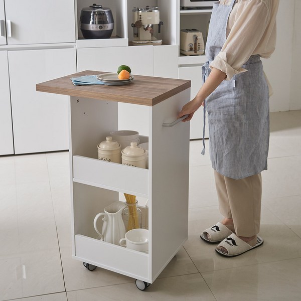  필웰 데이아 이동조리대400 DVX RZ9492, 잉글리쉬월넛 