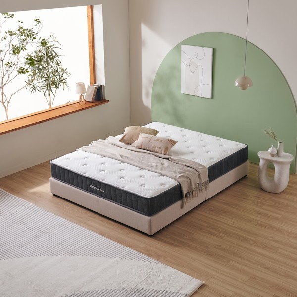 [에몬스] 휴 플랫탑 독립스프링 매트리스 Q