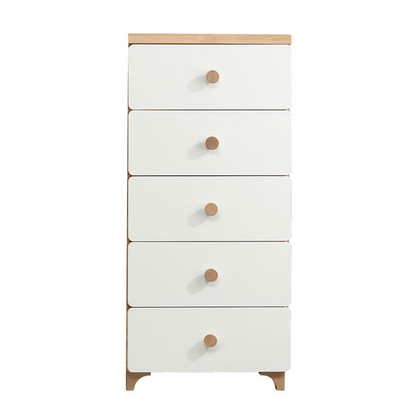 루팡 베이비장 아동옷장 베이비옷장 아기옷장 아기서랍장 유아옷장, 루팡 5단서랍장, 아카시아화이트