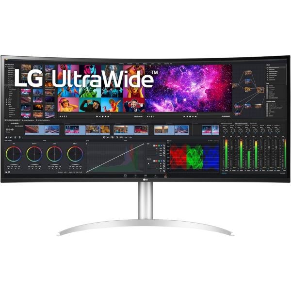 LG 40WP95C-W 40" UltraWide Curved WUHD(5120 x 2160) 5K2K Nano IPS 디스플레이 DCI-P3 98%(일반) HDR10 포함 Thun, 표시하다, 1개