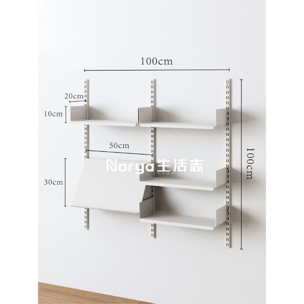 레어로우시스템선반 벽부형 디스플레이 부분 천정형, 조합 3