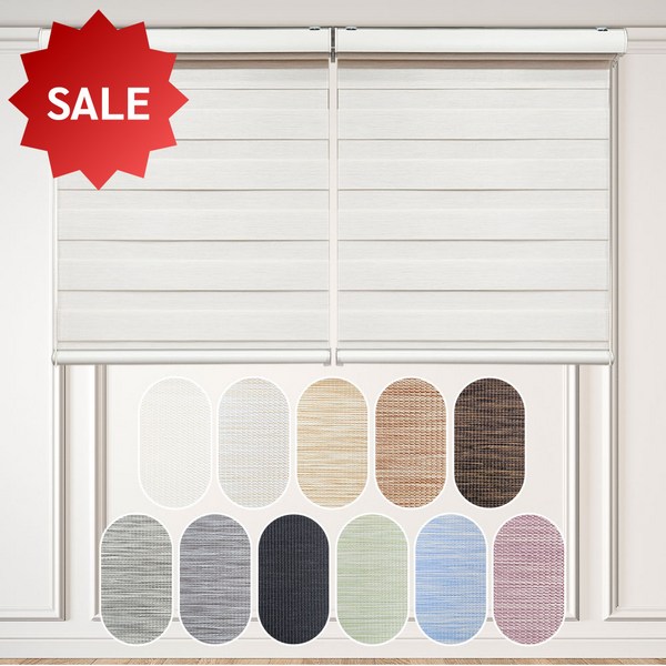  조선 블라인드 우드룩 콤비블라인드 11color 