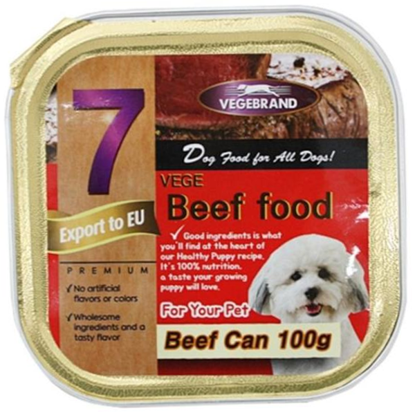 사료 100g 사각캔 습식 반려견습식사료