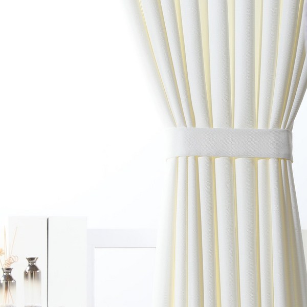  쥰하우스 클라라 사계절커튼 민자커튼 나비주름커튼 자외선차단 세로~250cm까지 동일가 세로길이 맞춤제작 