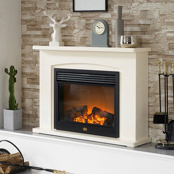 한스 벽난로 장식장 콘솔 세트 불멍 온풍기 히터, 트라베 장식장세트 (일반형/화이트) 서울/경기/인천