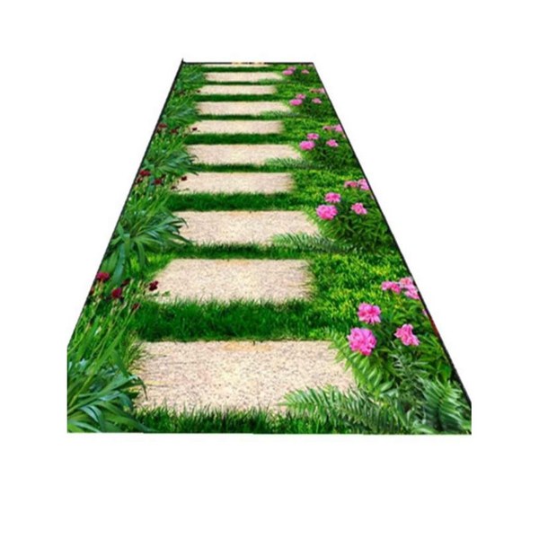 꽃밭러그 카펫 화사한 침실 바닥 러그 꽃 미끄럼방지 