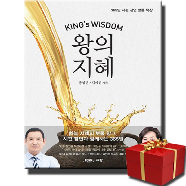 왕의 지혜 + 쁘띠수첩 증정, 규장, 홍성건 
