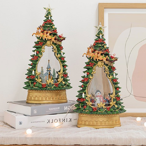  YULMIN 크리스마스 트리 오르골, 마을(22011-2) 