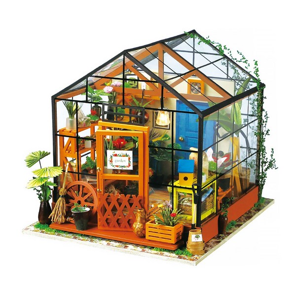 핸즈크라프트 DIY 미니어처 하우스 캐시의 꽃집 DG104, 혼합색상