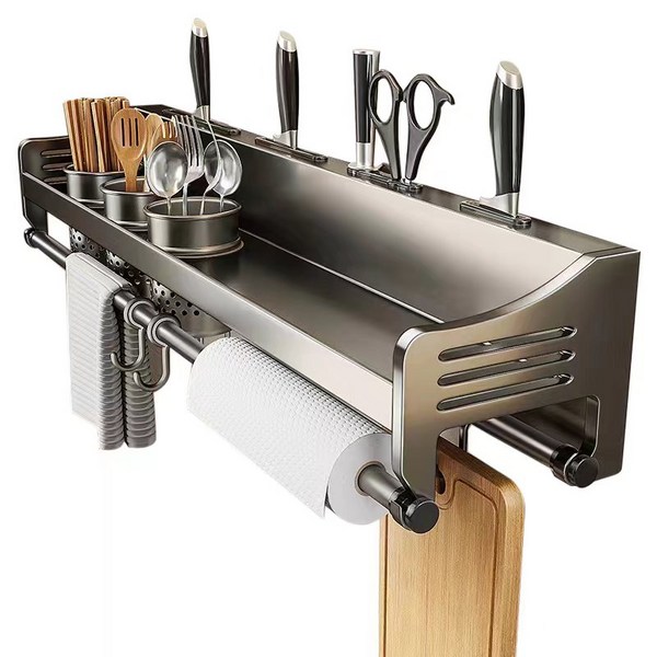  Farry 주방 다용도 무타공 선반 걸이 조미료 양념통 선반 고급형, 1개 