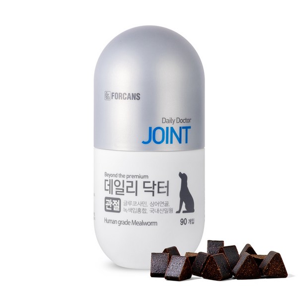  포켄스 반려동물 데일리 닥터 관절 영양제 220g 90p, 1개 