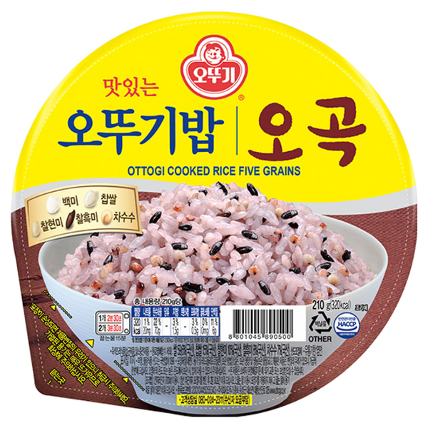 오뚜기 오곡밥, 210g, 12개