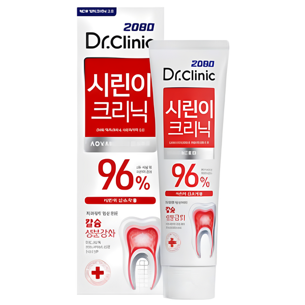 2080 닥터크리닉 시린이치약 투, 140g, 4개