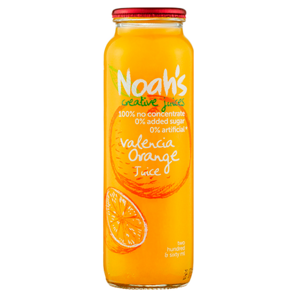 노아주스 발렌시아 오렌지 주스, 260ml, 12개