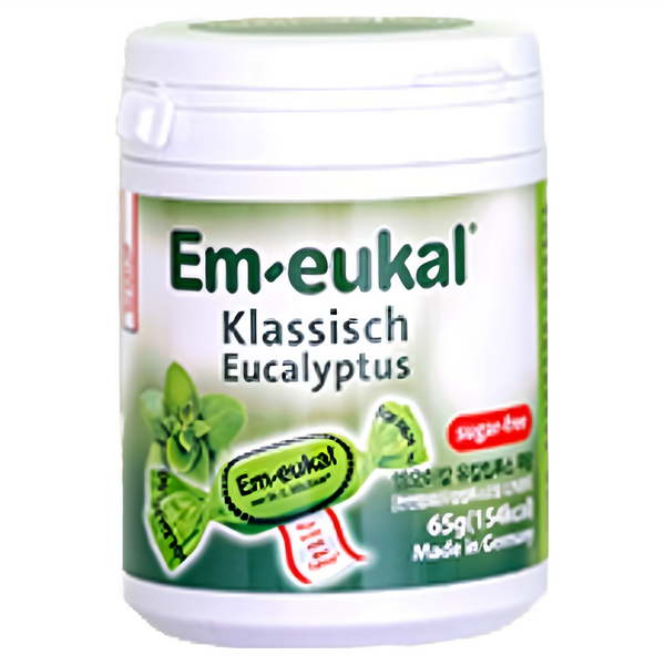 엠오이칼 차량용 유칼립투스 용기형 클래식 무당 목캔디, 65g, 1개