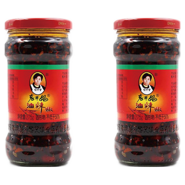 라오깐마 라조장 고추소스, 275g, 2개