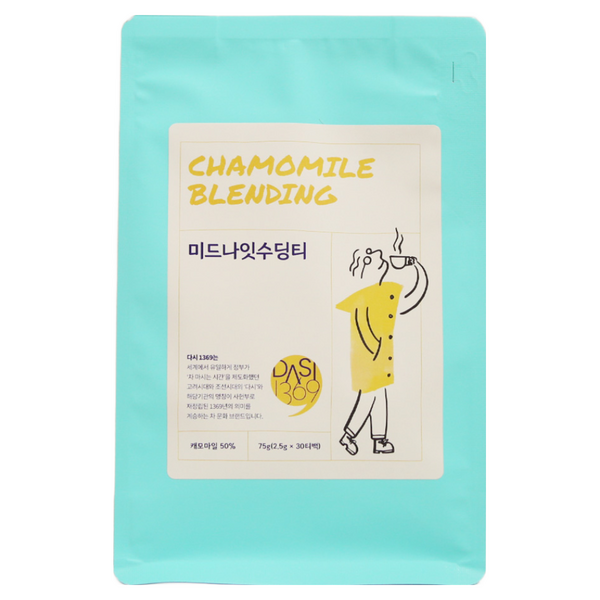 [다시1369] 미드나잇수딩티 30티백 II 2.5g 꽉 찬 사과향 카모마일 허브티