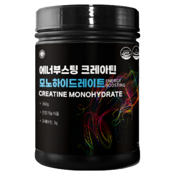 [120회분] 에너부스팅 100% 크레아틴 모노하이드레이트