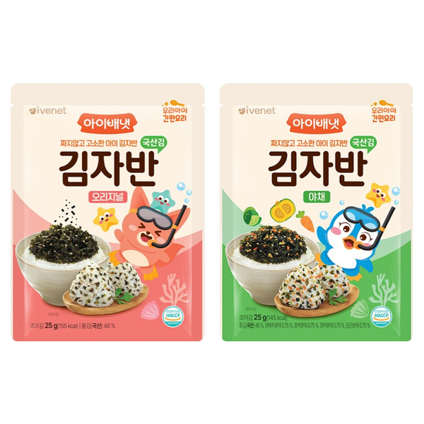 아이배냇 김자반, 오리지널맛, 25g, 6개