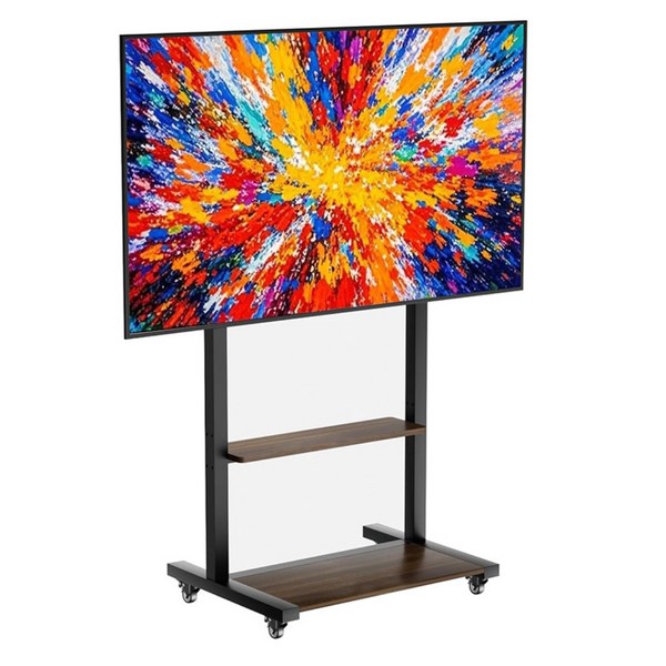 UNHO 특대형 이동식 TV스탠드 40-100인치 하중 100KG 티비 거치대 LG 삼성 일반브랜드 호환