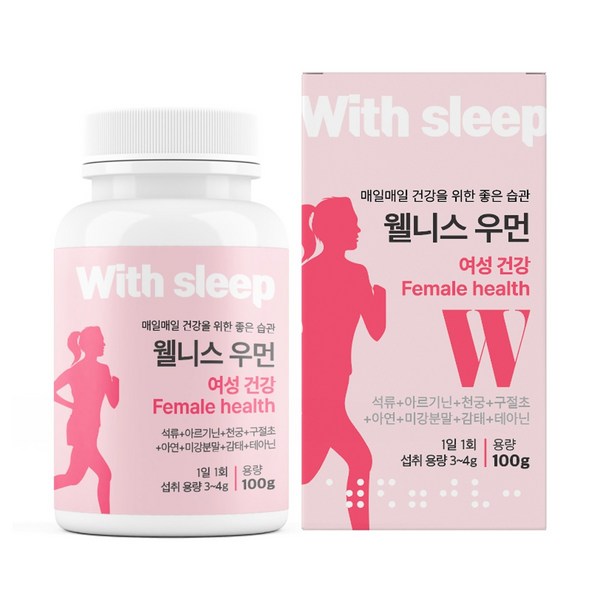 위드슬립 여성용 웰니스 우먼 건강환, 100g, 1개